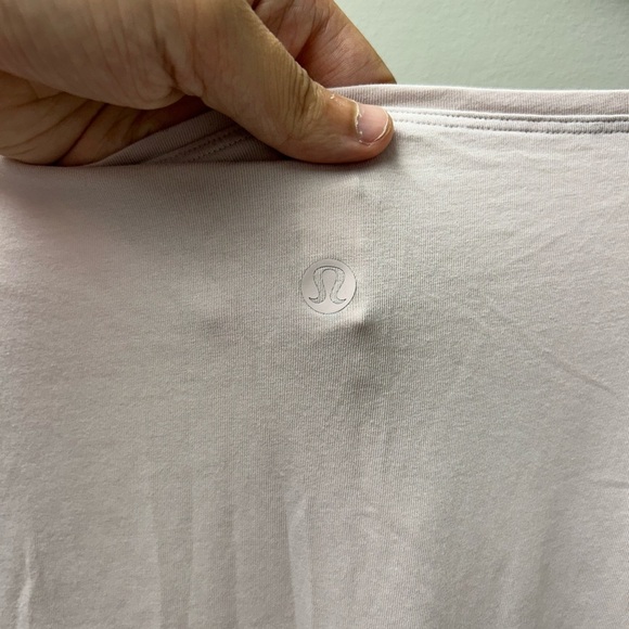 Lululemon Baby Pink Back In Action Long Sleeve Shirt - Picture 4 of 5